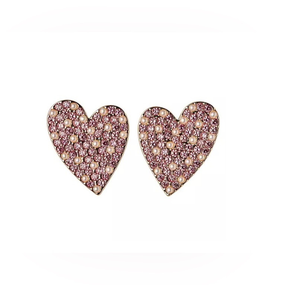 Heart Shaped Earrings - NWT
